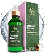 Tree of Life Retinol Serum for Face w/Hydrating Hyaluronic Acid for Wrinkle Soothing, Fine Lines ...