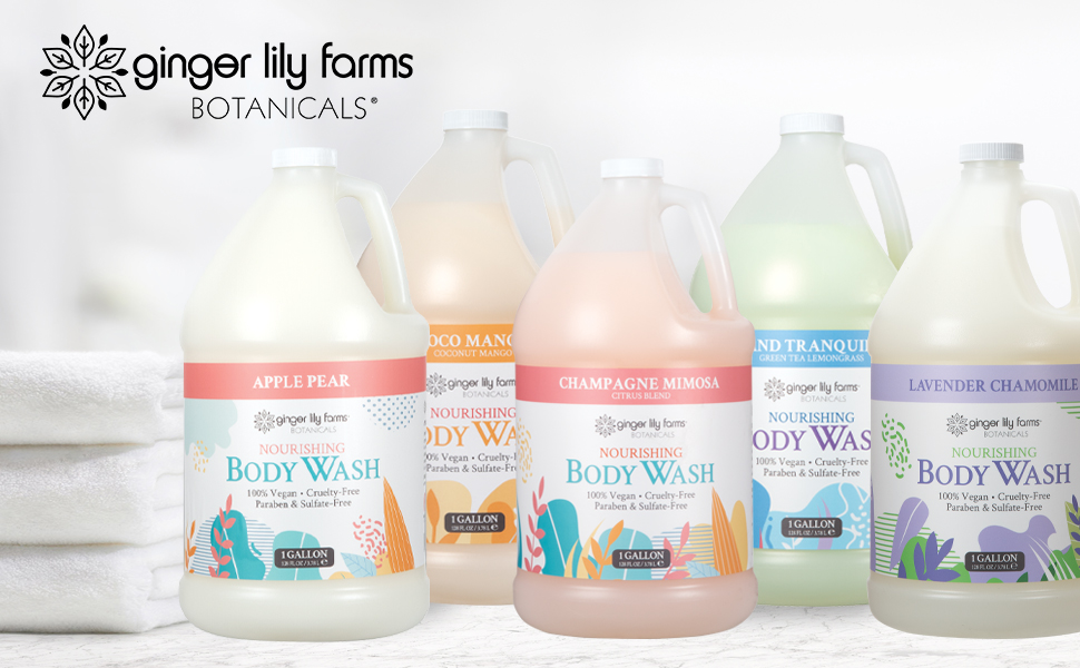 Ginger Lily Farms Botanicals Nourishing Body Wash 
