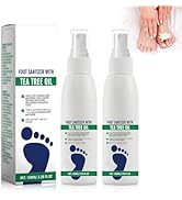 2Pcs Ximonth Foot Spray with Tea Tree Oil,Tea Tree Oil Feet Spray,TeaTree OilSpray for Foot (100m...