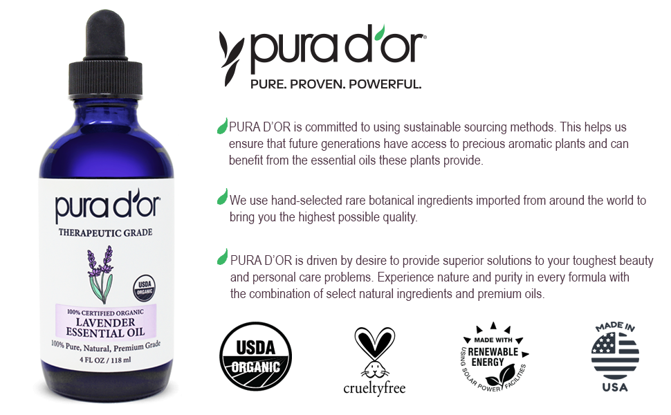 organic lavender essential oil