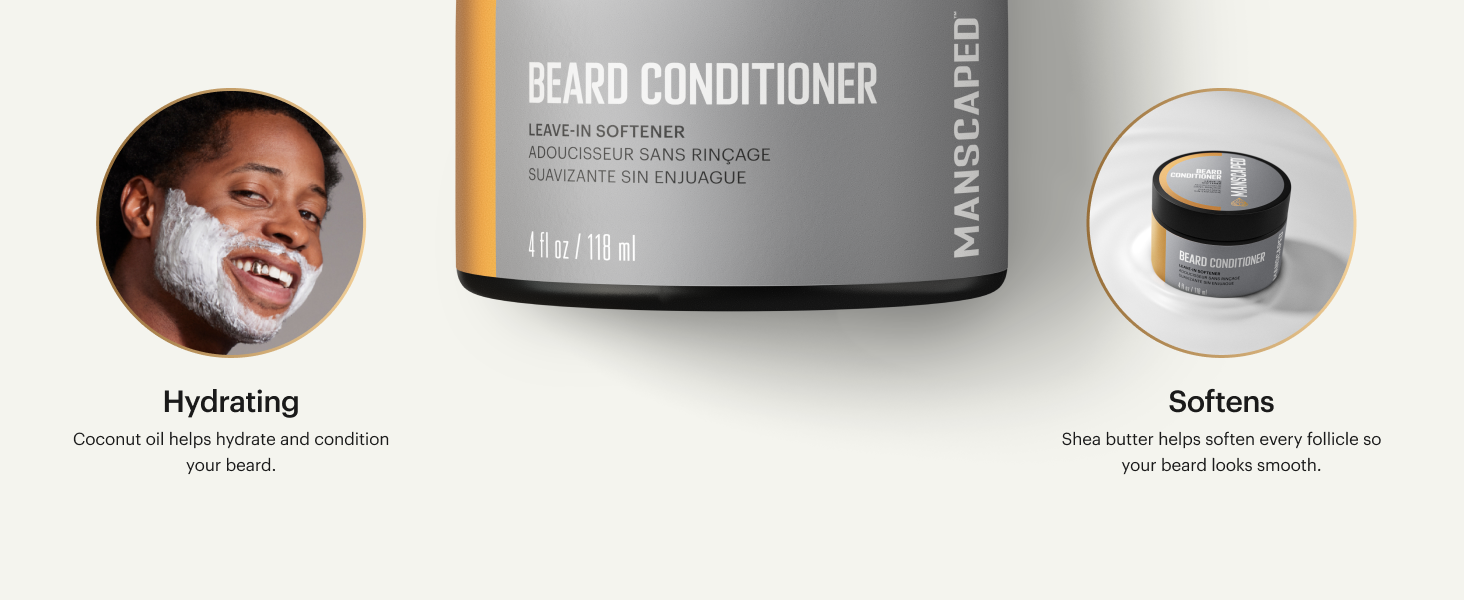 manscaped beard conditioner softener face hair