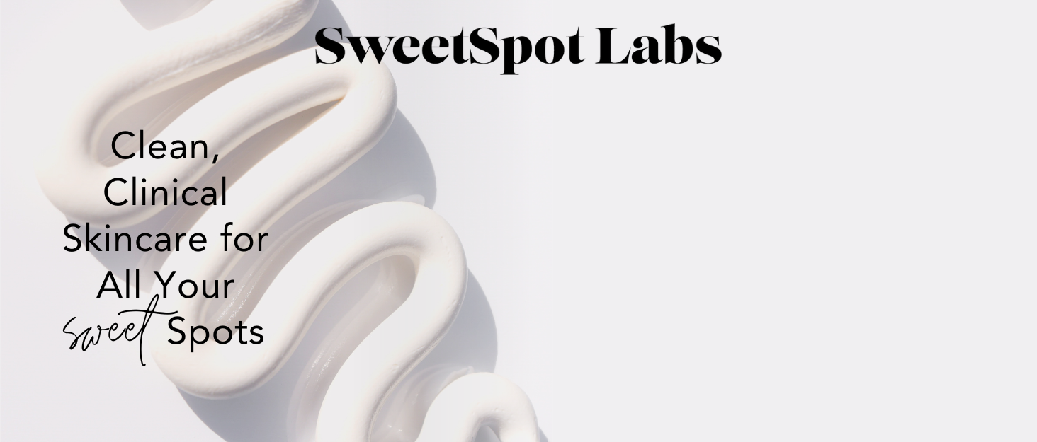 sweetspot labs clean,clinical skincare for all your sweet spots