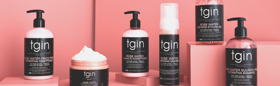 tgin, conditioner, miracle, repair, Protective, Wavy, Natural, Curly, Dry, Damage, Moist, rose water
