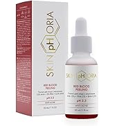 SkinPhoria Red Blood Facial Peeling – AHA, PHA & BHA Exfoliating Solution – Brightens, Fights Acn...