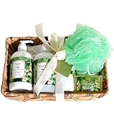 Camille Beckman Essentials Gift Basket, Vitamin E Unscented, Glycerine Hand Therapy 6 oz, Silky B...