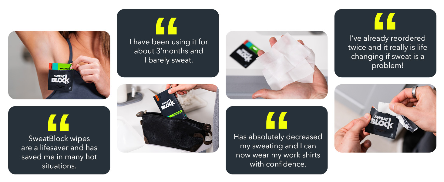 SweatBlock Quotes