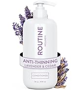 Routine Wellness Conditioner for Thinning Hair - Clinically Proven DHT Blocker to Reduce Hair Los...