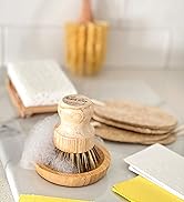 bamboo dish brush natural sponges