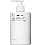 Nécessaire The Body Lotion with Pump. Fragrance-Free. Multi-Peptide Firming Lotion to Moisturize,...