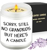 Mothers Day Gifts from Daughter Son, Scented Candle for Parents, Funny Gift for Mom, Gift for Dad...