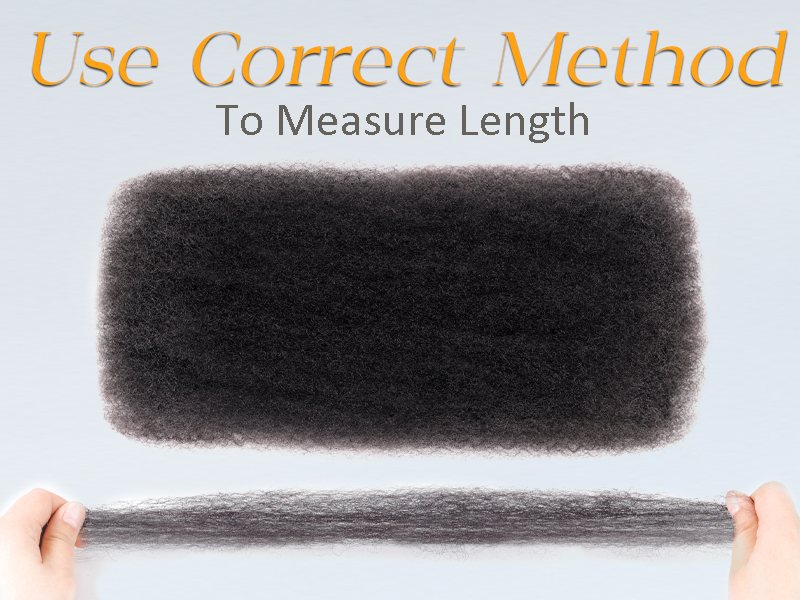 afro kinky curly human hair
