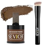 Sevich Hairline Powder 10g with Brush, Instantly Conceals Hair Loss & Thinning & Gray, 48H Waterp...