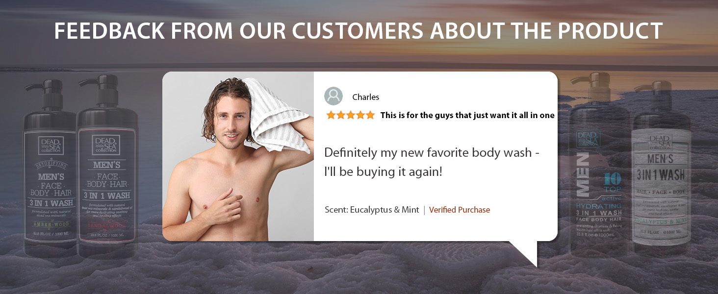 Feedback from our customers about the product