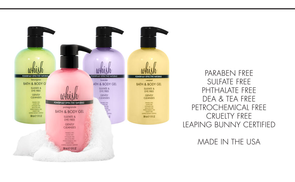 sulfate & dye free, gently cleanses with botanical plane based ingredients