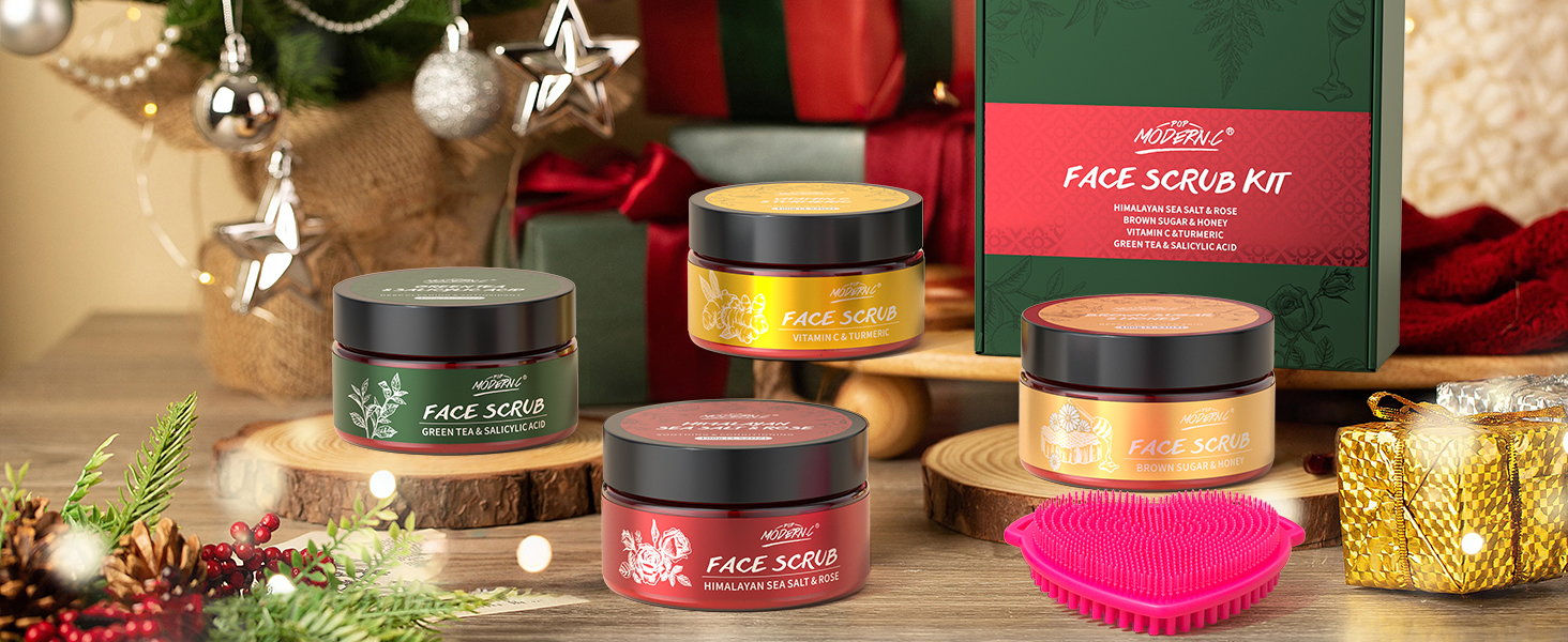 FACE SCRUB SET