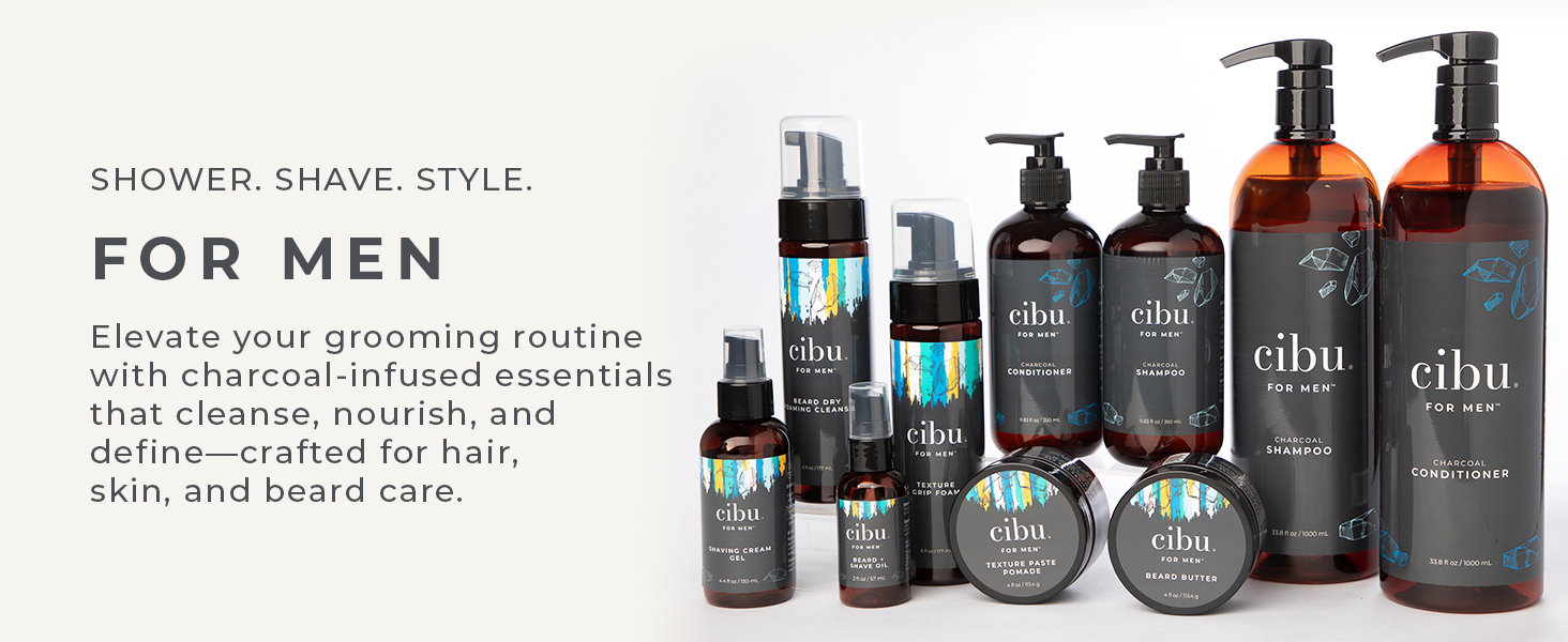 cibu shampoo and conditioner cibu for damaged dry, colored, frizzy, curly hair, all hair types
