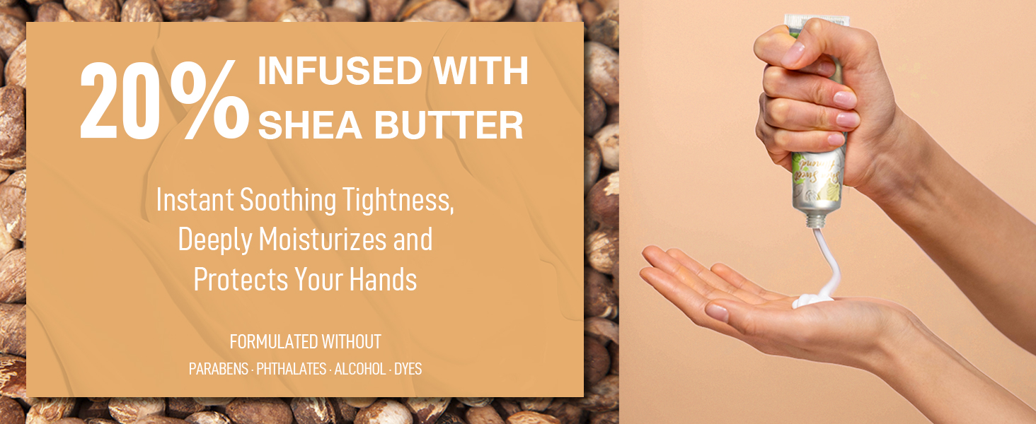 shea butter hand cream travel size