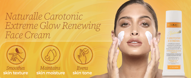 carotonic glow renewing extreme face cream moisturizing toning tone