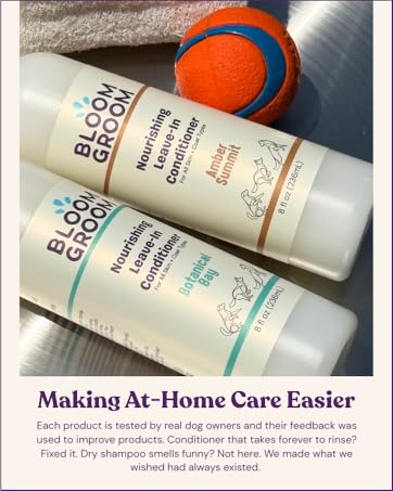 dog leave in conditioner natural scented doodle smoothing itchy skin dry skin aloe soothing
