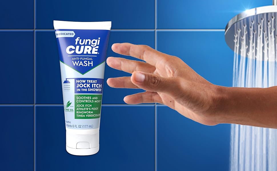 fungicure wash tube in shower