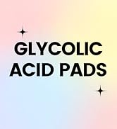 Elvira Glycolic Acid Exfoliating Facial Pads With 10% Glycolic Acid, 2% Salicylic Acid & Niacinam...