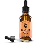 Striking Viking Beard Oil for Men - Naturally Derived Conditioner with Almond, Tea Tree, Argan & ...