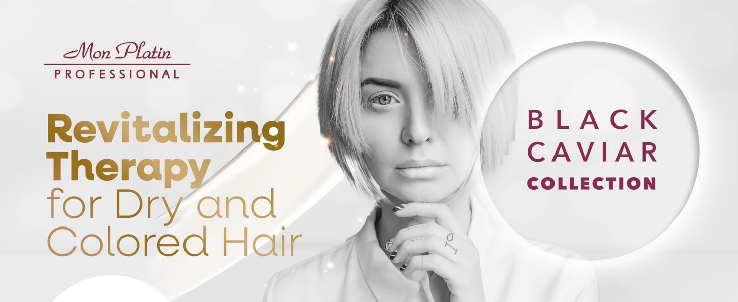 Black Caviar Professional Hair Mask Revitalizing Therapy Dry Colored Hair Treatment Formula