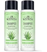 J.R. Watkins Daily Hydration Shampoo, Aloe & Green Tea - 12 fl oz (Pack of 2)
