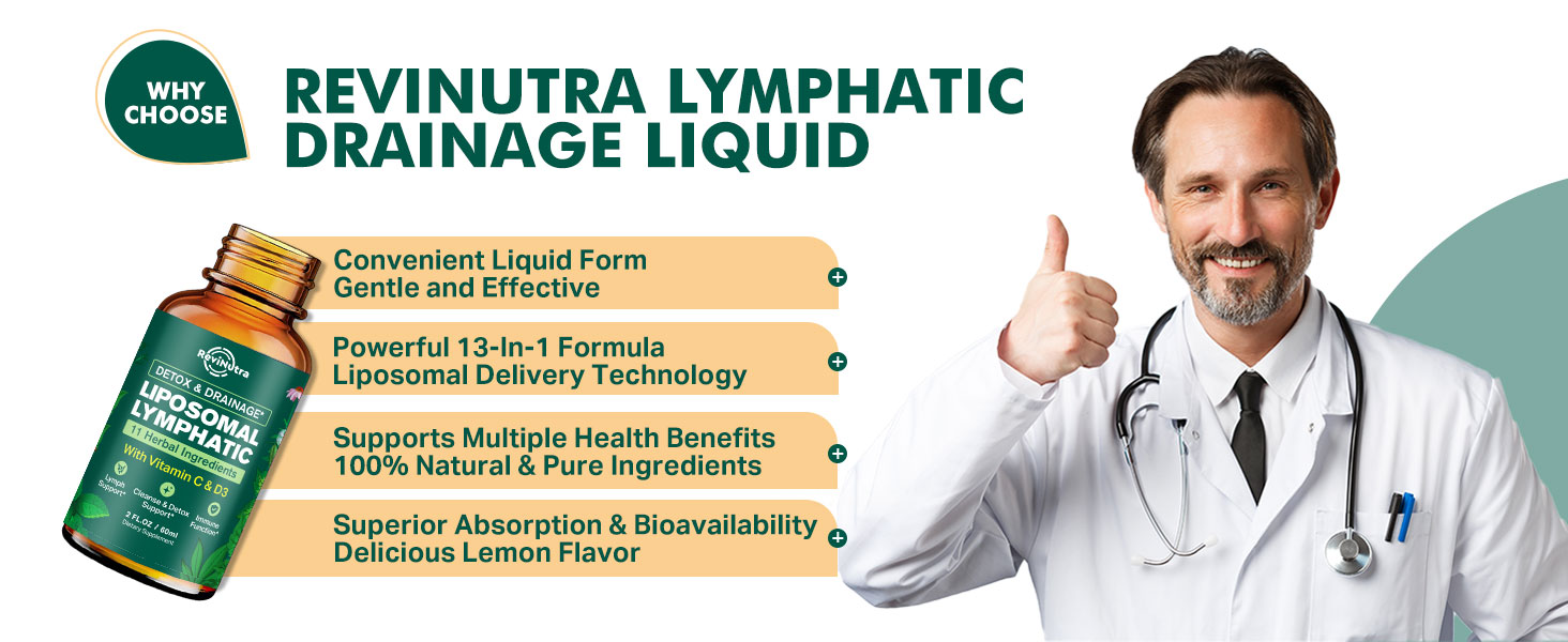 Lymphatic Drainage Support Liquid Drops