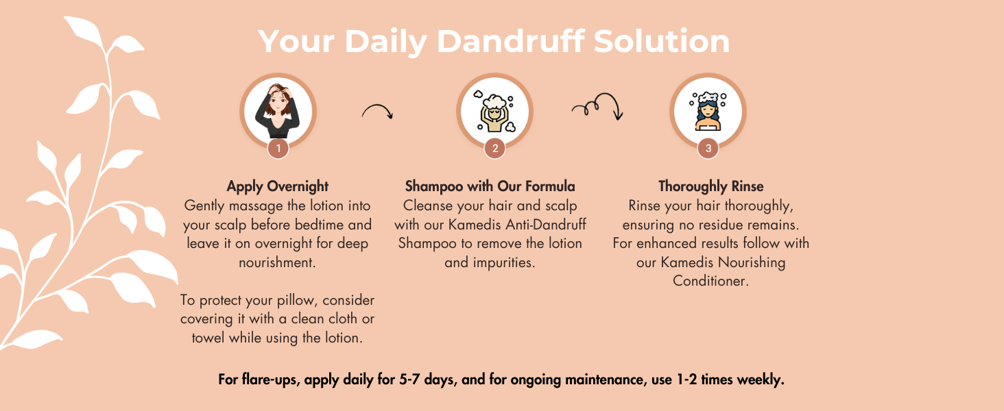 Scalp Lotion Cream skin Treatment anti dandruff flaky mask sensitive head moisturizer hair leave-on 