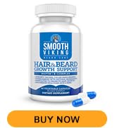 Beard Growth Supplement - Hair Growth Vitamins for Men (60 Capsules) - 5000 MCG Biotin & DHT Bloc...