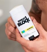 SweatBlock Deodorant Antiperspirant Clinical Strength Stick for Men & Women - 48-Hour High Degree...