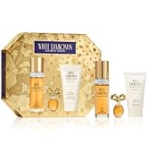 Elizabeth Taylor White Diamonds Women's Perfume Set, Body Lotion, Eau de Toilette & Parfum Replic...