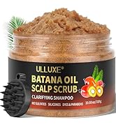 Scalp Scrub, 2-in-1 Scalp Exfoliator & Clarifying Shampoo for Dandruff, Dry, Itchy Scalp & Hair G...