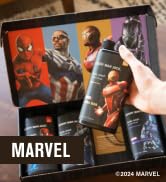 Every Man Jack Marvel Collectors Box Body Wash Gift Set - Includes Four Body Washes with Clean In...