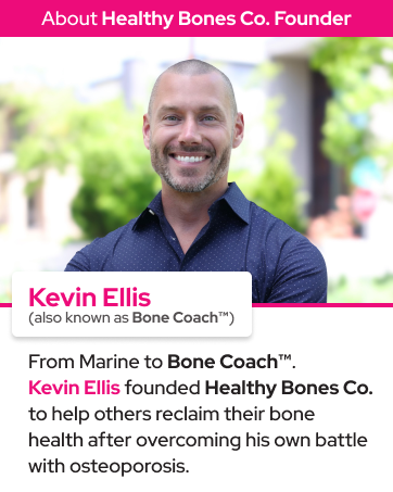 Healthy Bones Coach Bone Loss Supplement for Strong Bones