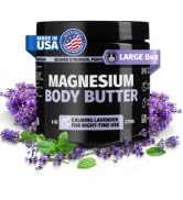 Coach Soak Nighttime Magnesium Body Butter, Thick Cream with High Magnesium Concentration, Soothe...