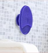 silicone handheld silicone facial brush exfoliating face scrubber soft pad cleansing mat