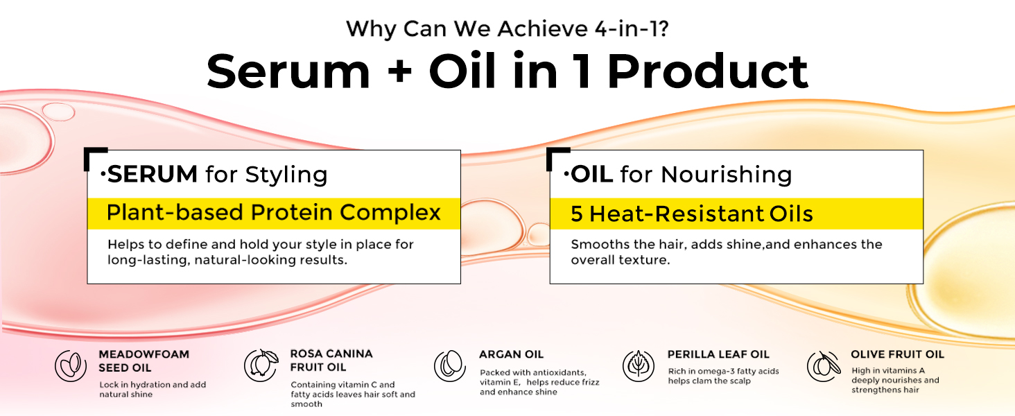 Serum + Oil in One Formula