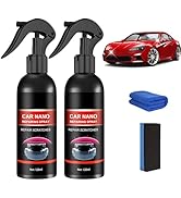 2Pcs Nurafix Nano Car Spray,Nurafix Scratch Remover,Nurafix Scratch Fix,Nurafix Spray for Cars,Nu...