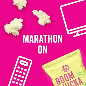 Marathon on with these bags of Angie’s BOOMCHICKAPOP Kettle Corn