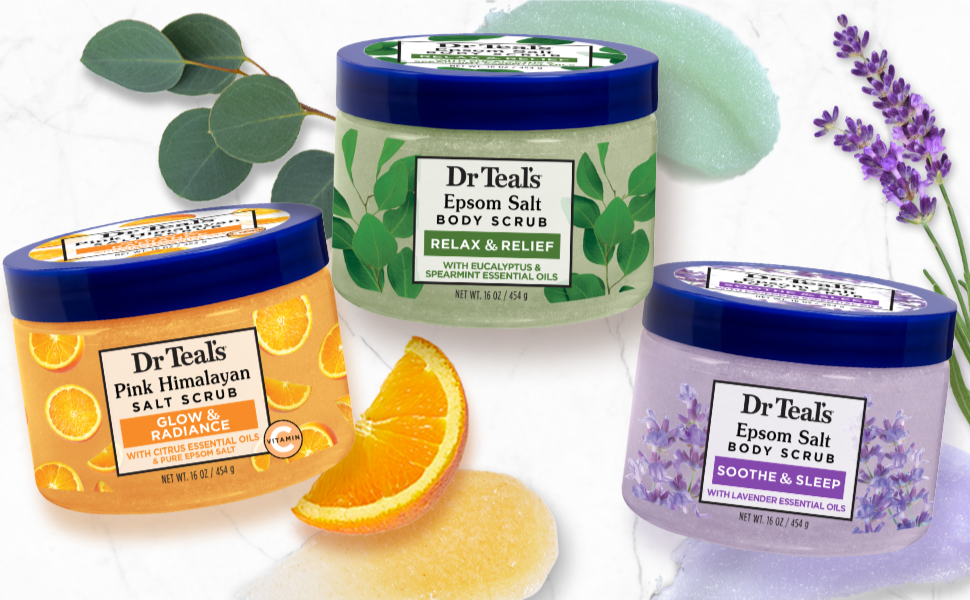 Salt Scrub ingredients and texture 