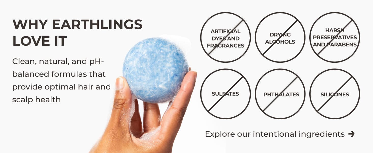 why earthlings love the shampoo bar formula