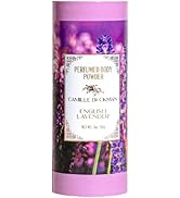 English Lavender Scented Talc-Free Body Powder, Perfumed Body Powder, Camille Beckman, 3 Ounce