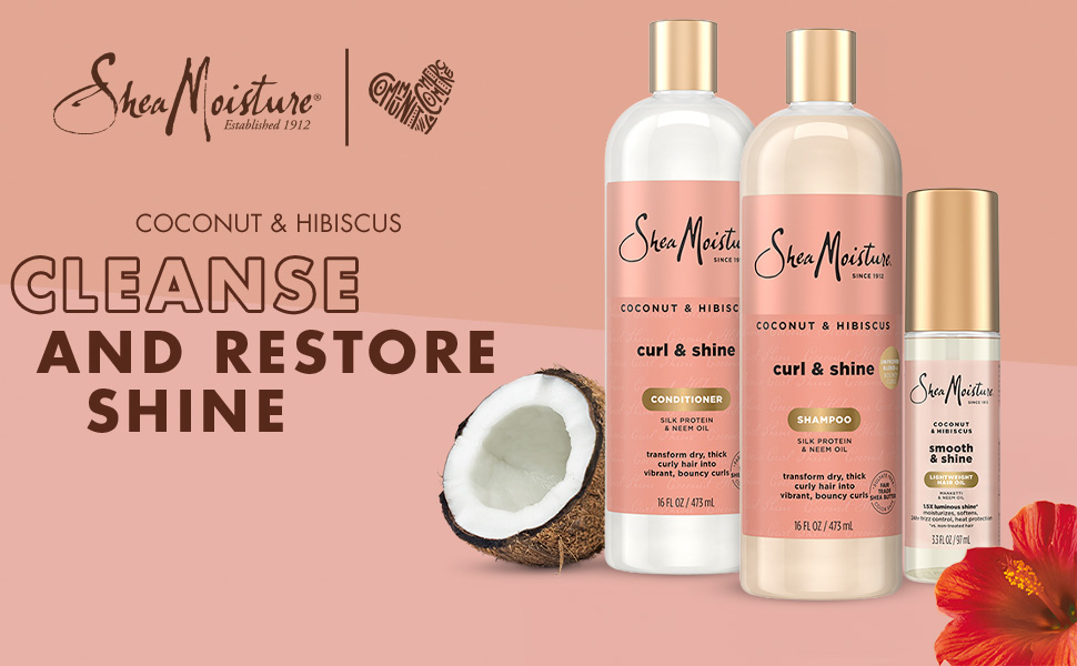 COCONUT & HIBISCUS CLEANSE AND RESTORE SHINE