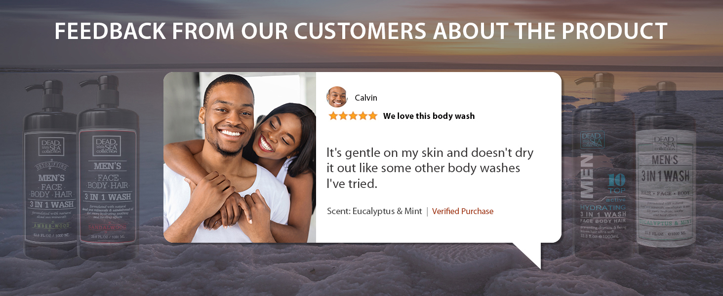 Feedback from our customers about the product