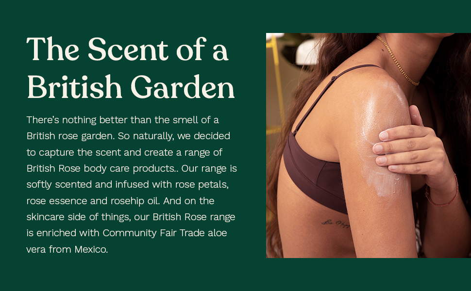 HAND CREAM BRITISH ROSE 100ML 