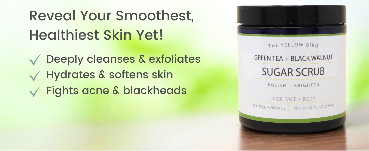 deeply cleanses, exfoliates, hydrates, softens skin, fights acne, blackheads