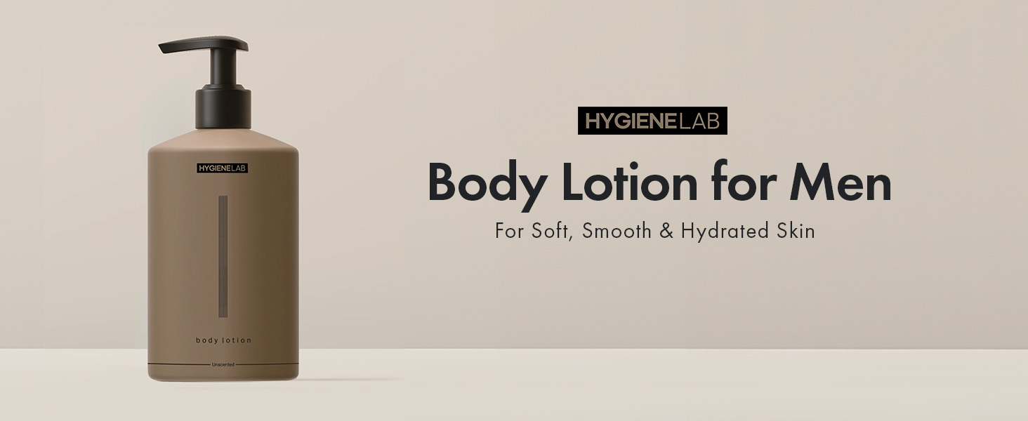 SPN-SELR, HygieneLab Mens Natural Body Lotion