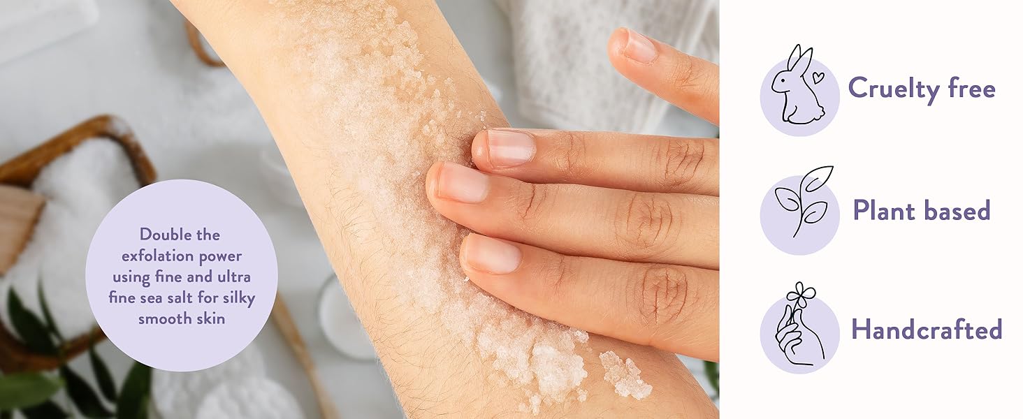 double exfoliation with bare botanics scrub doble exfoliantes de cuerpo aclarador 